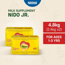 NIDO JR. Milk Supplement For Children 1-3 Years Old 4.8kg (2.4kg - Pack of 2)