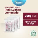 Nestle Pink Lychee Lemonade 200g - Pack of 3