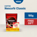 [FREE COFFEE MATE 80g] Nescafe Classic Instant Coffee 185g