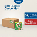 Milo Powdered Choco Malt Milk Drink 24g - Pack of 504 (1 box) [NEW]