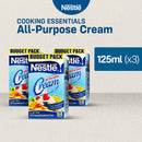 Nestle All-Purpose Cream 125ml - Pack of 3