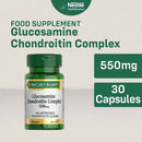 Nature's Bounty Glucosamine Chondroitin Complex 550g x 30 Capsules