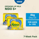 Nido 5+ Powdered Milk Drink 2kg – Pack of 2