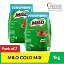 Milo Cold Mix Choco Malt Milk Drink 1kg - Pack of 2
