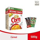 Nestle Corn Flakes 500g with FREE 2 Milo Cereal Bar and 2 Koko Krunch Cereal Bar