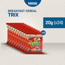TRIX Breakfast Cereal 20g - Pack of 24