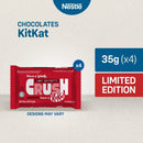 KitKat Valentines Milk Chocolate 4-Finger 35g - Pack of 4