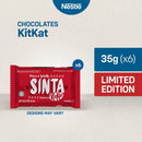KitKat Valentines Milk Chocolate 4-Finger 35g - Pack of 6