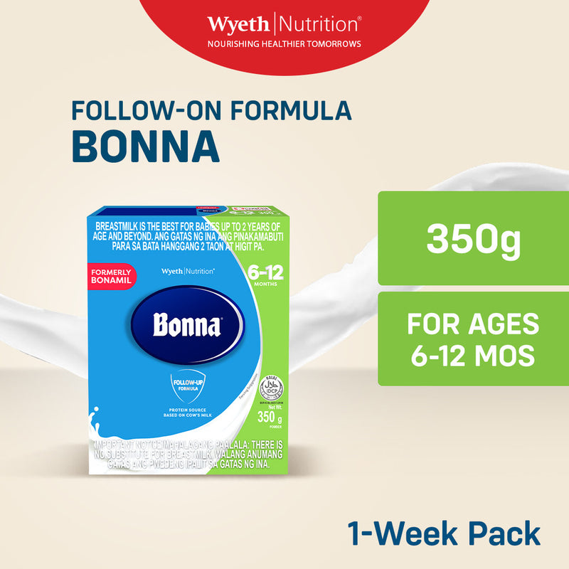 WYETH BONNA Stage 2 Infant formula for 6-12 Months 350g (formerly Bonamil)