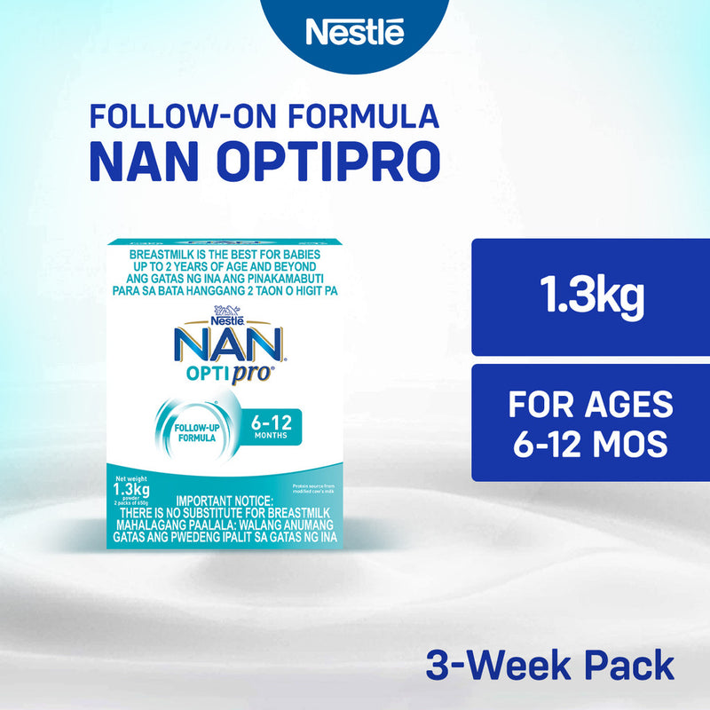 Nan Optipro Two Follow-up Formula for 6 to 12 Months 1.3kg