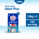 Bear Brand Adult Plus Milk Powder 1.2kg - Pack of 4