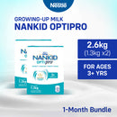 NANKID OptiPro Four Powdered Milk For Children Above 3 Years Old 2.6kg (1.3kg - Pack of 2)