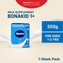 BONAKID 1+ Stage Three Milk Supplement Powder for Children 1 to 3 Years Old  350g