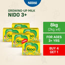 [BUY 4 GET 1] NIDO 3+ Growing-Up Milk Powder for Toddler Children 3+ Years Old 10kg (2kg x5)