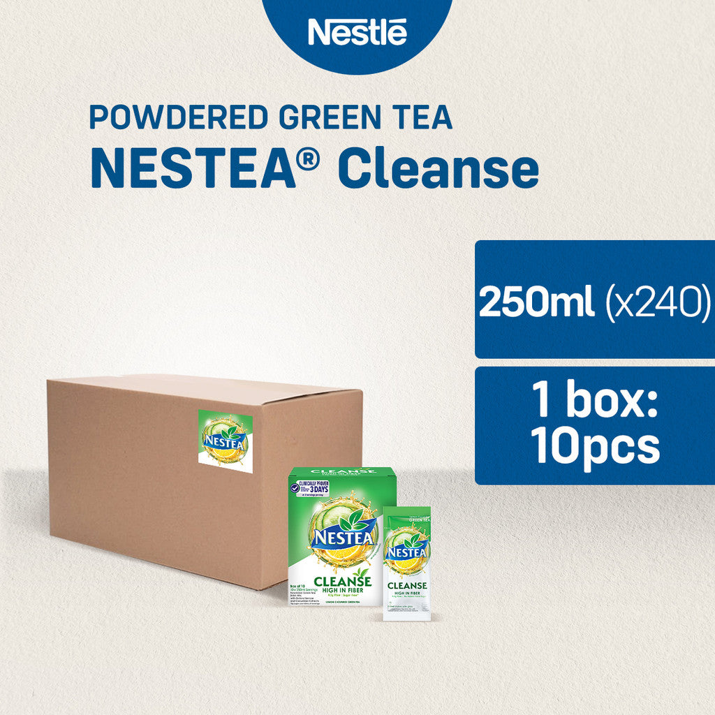 Nestea Cleanse Lemon Cucumber Powdered Green Tea with Fiber 250mL - Pa