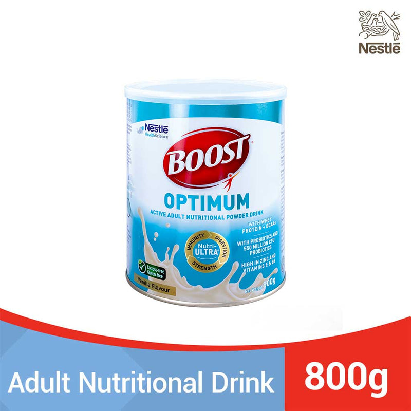 Boost Optimum Vanilla Adult Milk Powder 800g