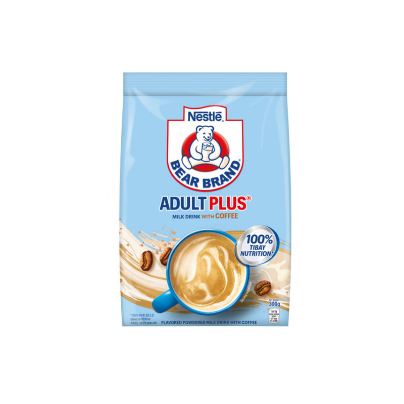 Bear Brand Adult Plus Milk Powder With Coffee 300g
