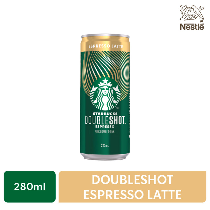 Starbucks Ready To Drink Doubleshot Espresso Latte 220ml