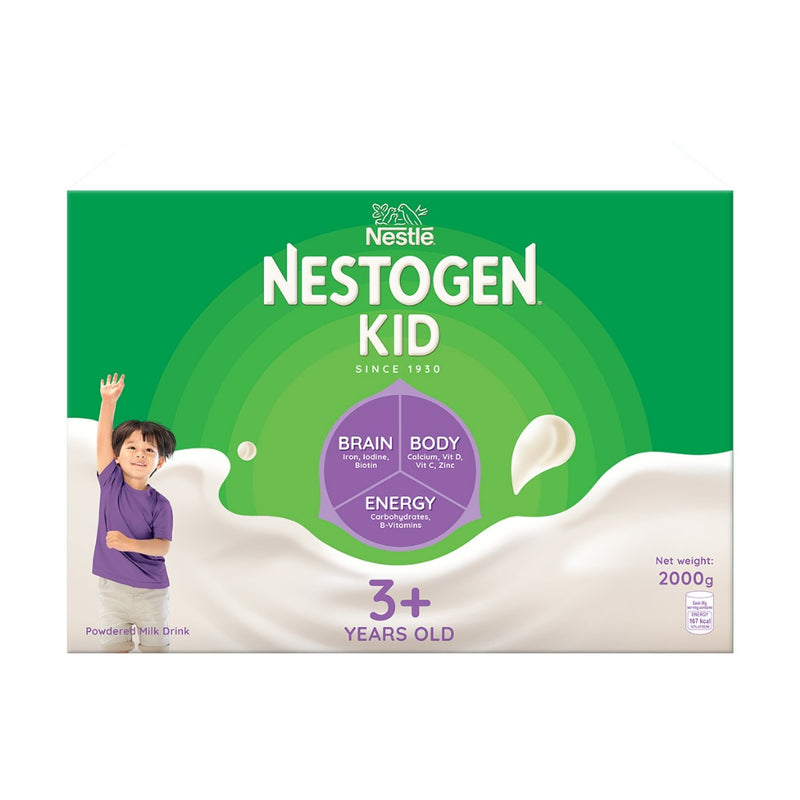 NESTOGEN KID 3+ Powdered Milk For Children Above 3 Years Old 2kg