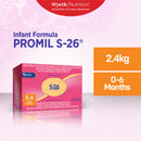 S-26 One Infant Formula for 0 to 6 Months 2.4kg
