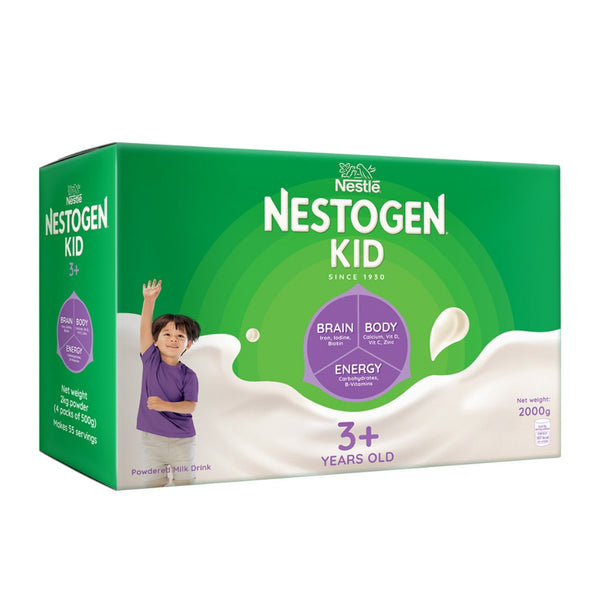 NESTOGEN KID 3+ Powdered Milk For Children Above 3 Years Old 2kg