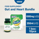 Nature’s Bounty Fish Oil + Nestea Cleanse Lemon Cucumber with Fiber 250mL - Pack of 10