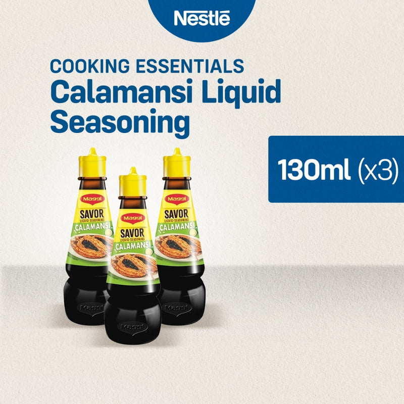 MAGGI Savor Calamansi Liquid Seasoning 130ml - Pack of 3