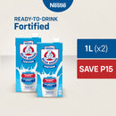 [SAVE P15] Bear Brand Fortified Milk Drink 1L - Pack of 2