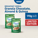 Fitnesse Quinoa, Almond & Chocolate Granola Oats 170g - Pack of 2