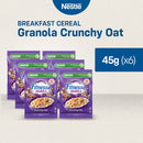 Fitnesse Granola Cruncy Oat Breakfast Cereal 45g - Pack of 6