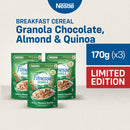 Fitnesse Quinoa, Almond & Chocolate Granola Oats 170g - Pack of 3