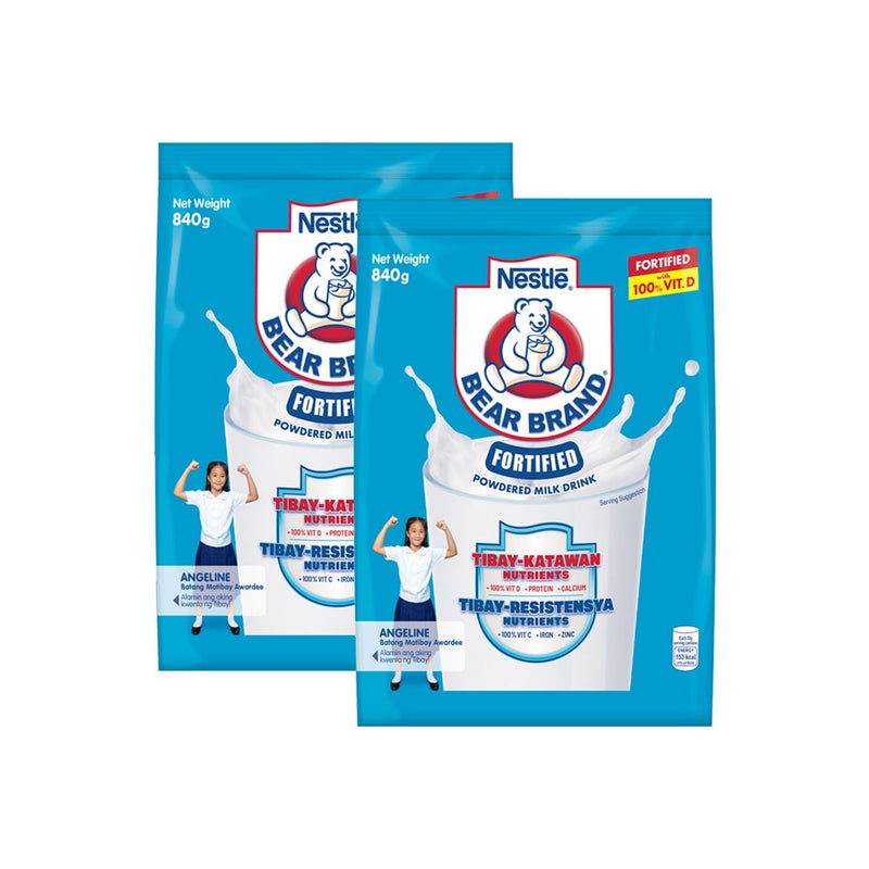 Bear Brand Fortified Powdered Milk Drink 840g