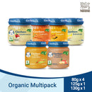 GERBER Bundle Pack - Pack of 6 (Applesauce, Carrot, Banana, Squash, Mixed Veggie, Banana Strawberry)