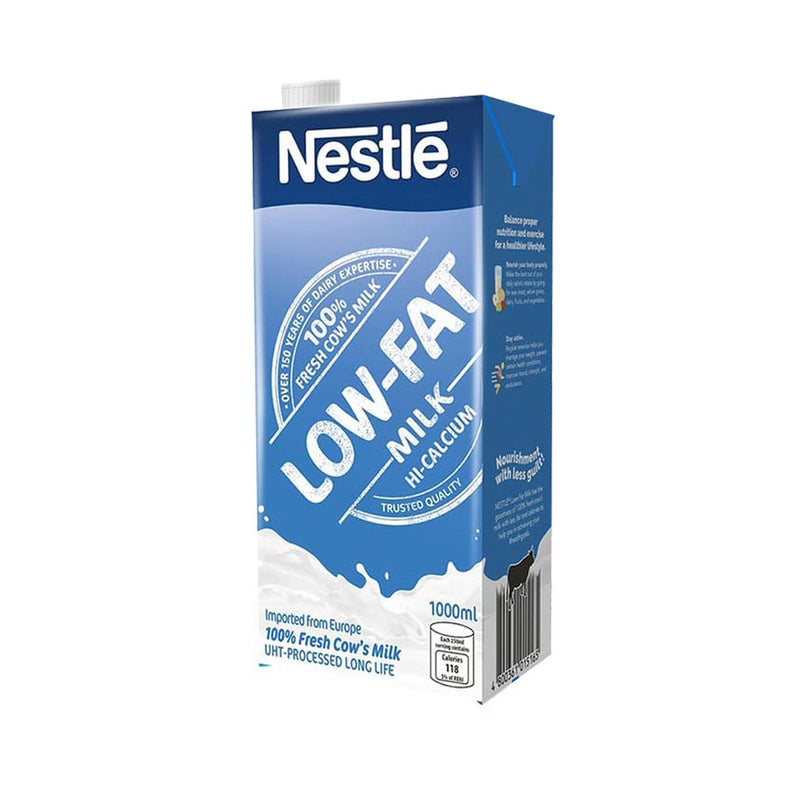 NESTLÉ Low-Fat Milk 1L UHT - Pack of 12