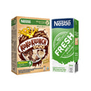 KOKO KRUNCH Duo Breakfast Cereal 330g and NESTLE Fresh Milk 1L
