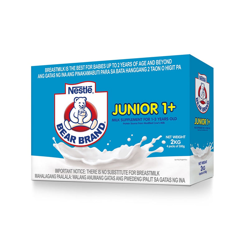 Bear Brand Junior Milk Supplement For Children 1-3 Years Old 2Kg