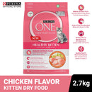 Purina One Active Kitten with Chicken Dry Cat Food 2.7kg