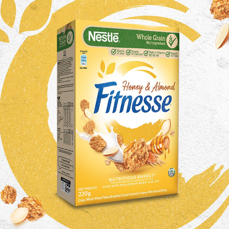 Fitnesse Honey and Almond Breakfast Cereal 220g