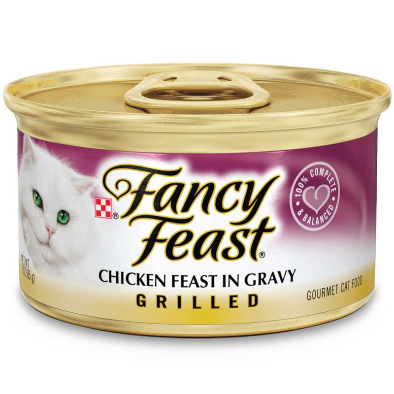 FANCY FEAST Grilled Chicken Feast Adult Wet Cat Food - 85g