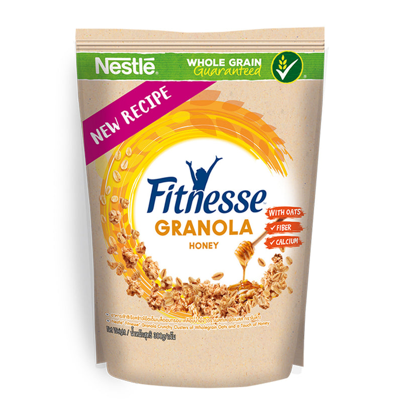 Nestle Fitnesse Granola Honey Breakfast Cereal 300g - Pack of 2
