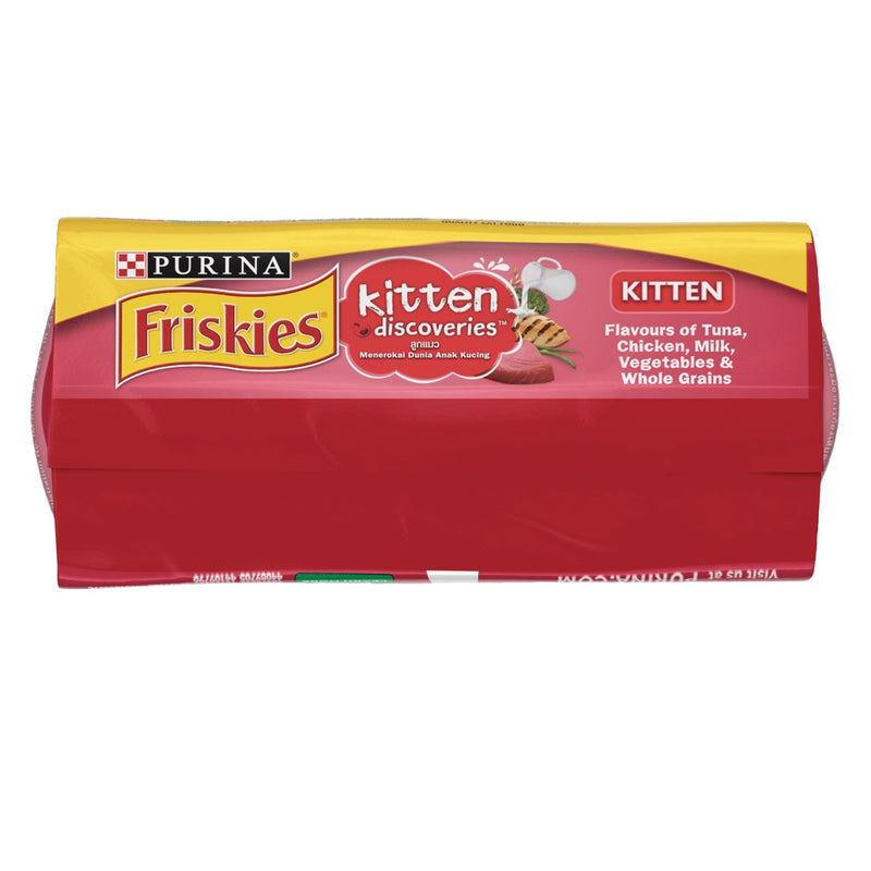 PURINA FRISKIES Kitten Discoveries | Best Kitten Dry Food - Dry Food for Kittens - 400g