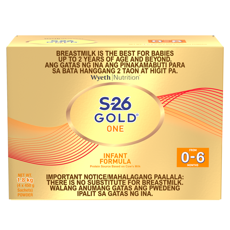 Wyeth Nutrition S-26 GOLD ONE 1.8kg