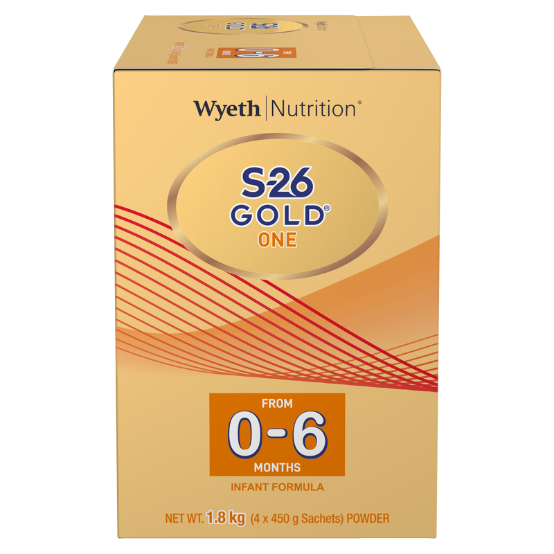 Wyeth Nutrition® S-26 GOLD® ONE 1.8kg
