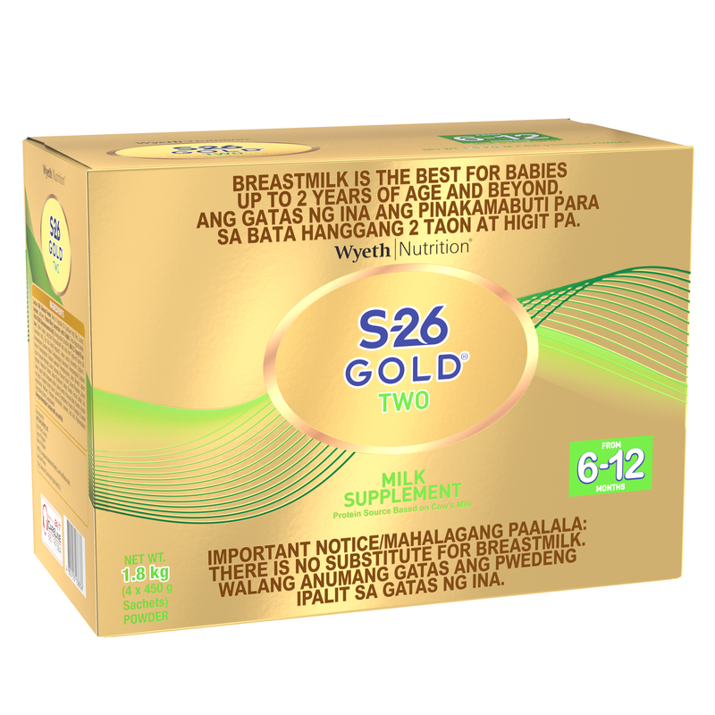 Wyeth Nutrition S-26 GOLD TWO 1.8kg