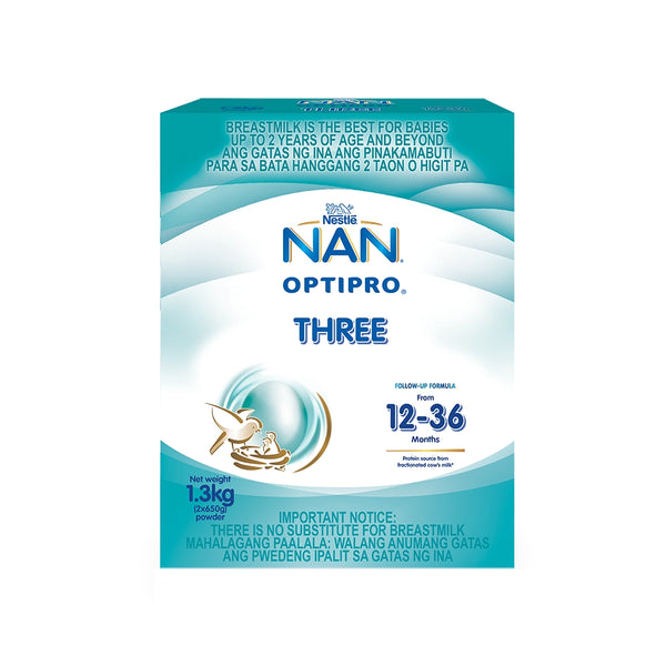 NAN OptiPro Three Milk Supplement For Children 12-36 Months 1.3kg