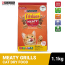 Purina Friskies Meaty Grill Adult Dry Cat Food 1.1kg