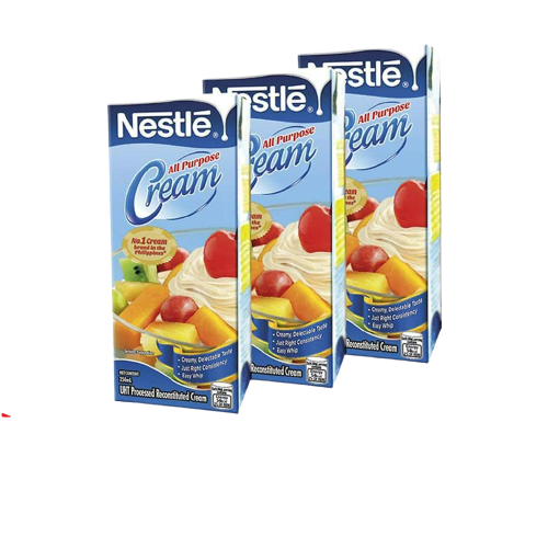 NESTLE All-Purpose Cream 250ml - Pack of 3