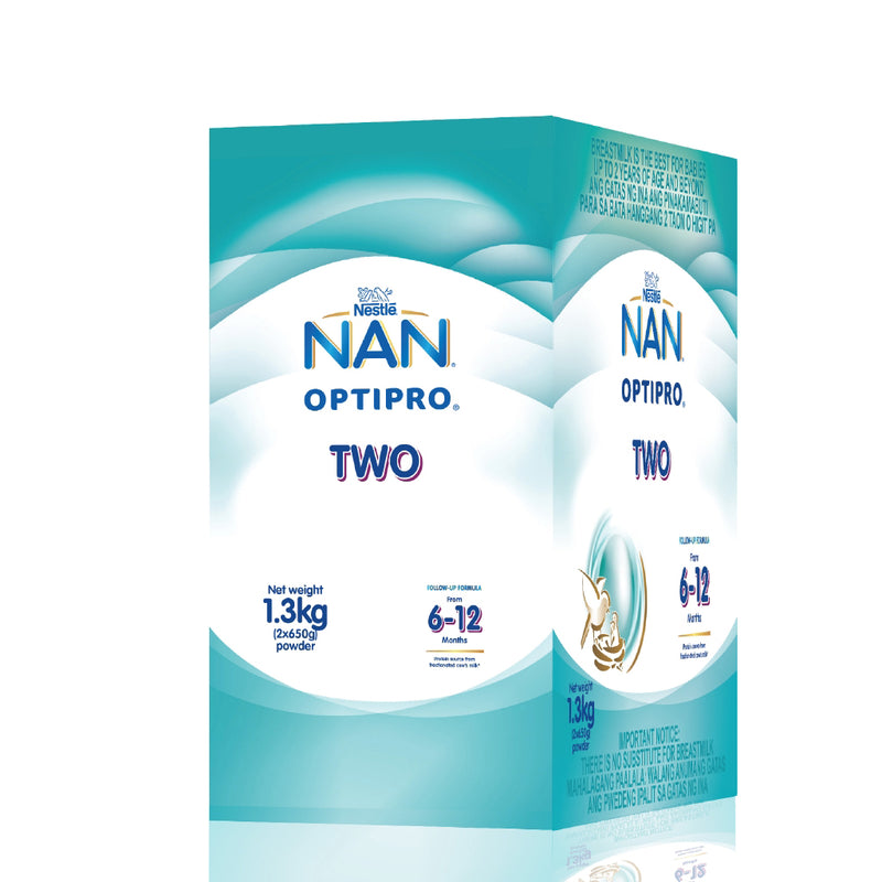 NAN OptiPro Two Milk Supplement For 6-12 Months 1.3kg