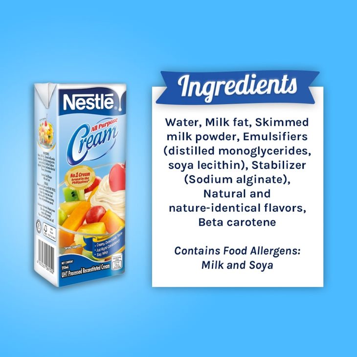 Nestle All-Purpose Cream 250ml