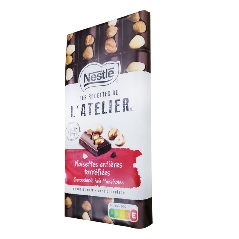 Nestle Les Recettes de L'atelier Dark Chocolate with Almonds 170g